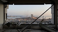 【黎巴嫩爆炸．圖輯】家中滿瓦礫 玻璃窗全毀 居民忙善後