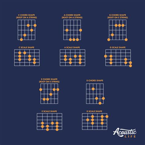 The Caged System A Beginner’s Guide To Fretboard Mastery Acoustic Life