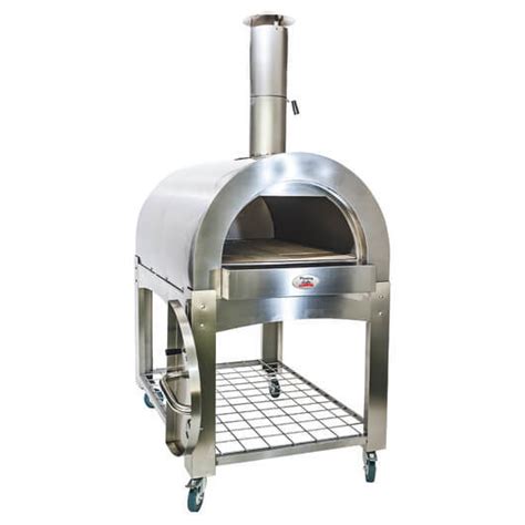 Large Stainless Steel Wood Fired Pizza Oven