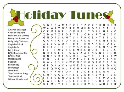 5 Best Images Of Kids Christmas Word Search Printable Free Printable