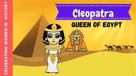 Cleopatra Queen Of Egypt Women Of History Quick Story For Kids In