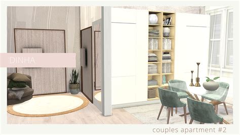 Couples Apartment 2 Download Tour Cc Creators The Sims 4 Dinha