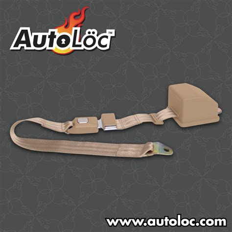 Autoloc 11270 2 Point Retractable Tan Lap Seat Belt Autoplicity