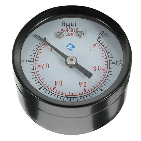Utility Vacuum Pressure Gauge For Air Compressor Water Oil Gas 0