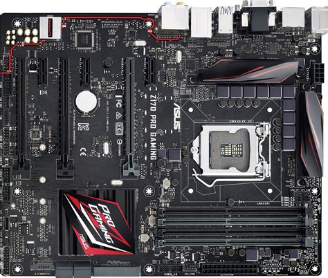 Asus Z170 Pro Gaming Motherboard Pc Base Intel® 1151 Form Factor