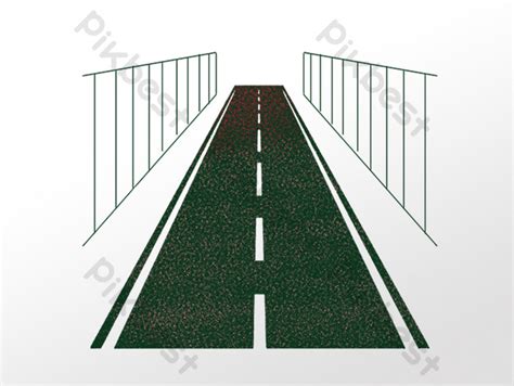 Drawing Straight Urban Highway Road Building Illustration Png Images