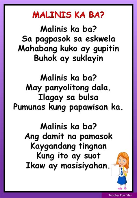 Reading Comprehension For Grade 1 Tagalog