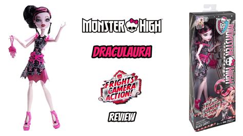 Welcome To Monster High - Draculaura Frights Camera Action - Review