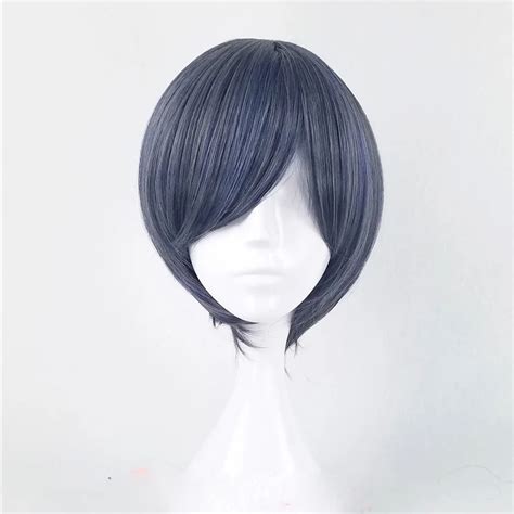 Black Butler Kuroshitsuji Ciel Phantomhive Grey Blue Cosplay Wig