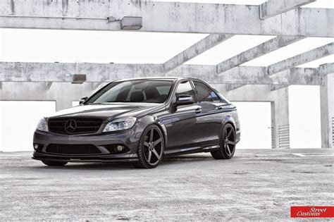 Mercedes Benz W C Amg On Vossen Wheels Benztuning