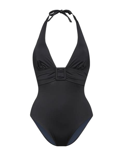 max mara one piece swimsuits in black modesens