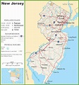 New Jersey highway map - Ontheworldmap.com