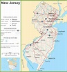 New Jersey (NJ) Road & Highway Map (Printable)