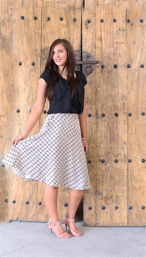 Mikarose Bow Top And Jacks Skirt Perfect Sister Missionary Outfit