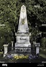 Vienna, central cemetery grave of Ludwig van Beethoven ...