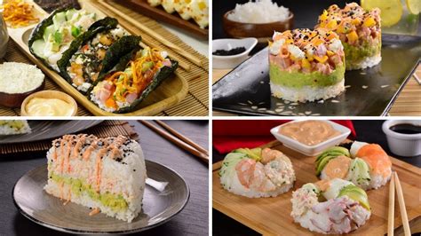 4 Recetas Originales De Sushi Youtube