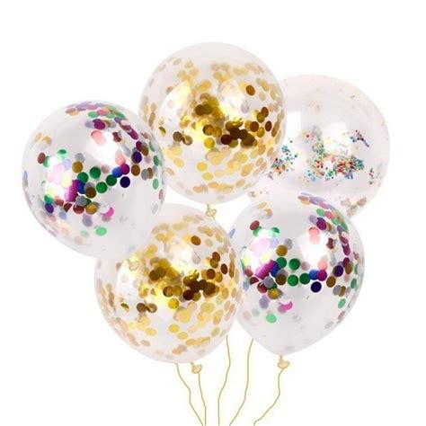 41 Off Party Confetti Gold Glitter Balloons Wedding Decorations