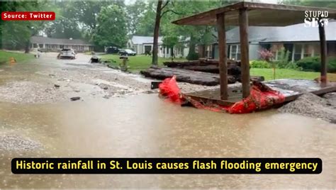 Historic Rainfall In St Louis Causes Flash Flooding Stupid Seo