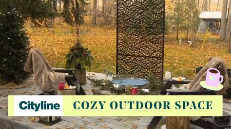 7 Ways To Create A Cozy Outdoor Entertaining Space In Winter Youtube