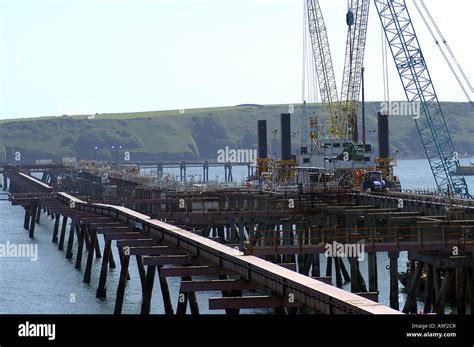 Lng Pipeline Construction For South Hook Terminal Milford Haven