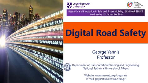 “Digital Road Safety” at the Research and Innovation in Safe and Smart