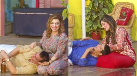 Nasir Chinyoti And Zafri Khan Stage Drama Pakistani Latest Stage