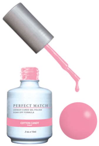 Lechat Perfect Match Gel Polish And Nail Lacquer Cotton Candy Pms119