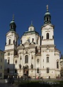 BAROQUE ARCHITECTURE; Czech Republic- Church of St. Nicolas, Prague ...