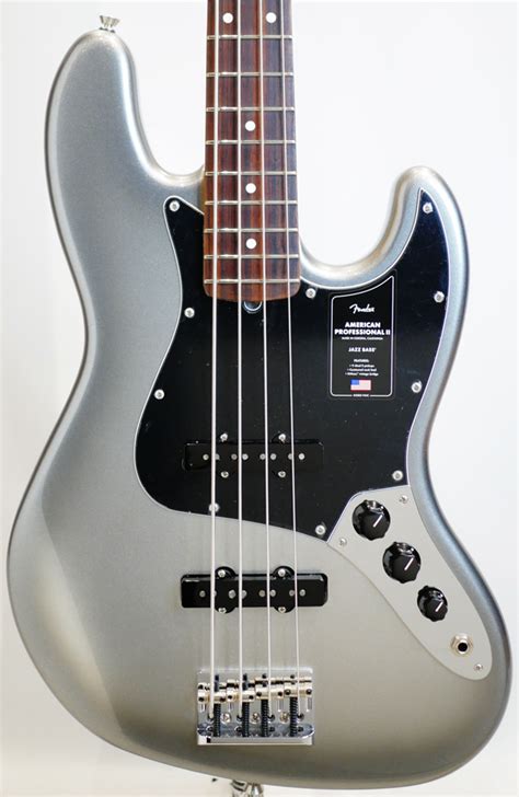 Fender American Professional Ii Jazz Bass Mercury Rosewood