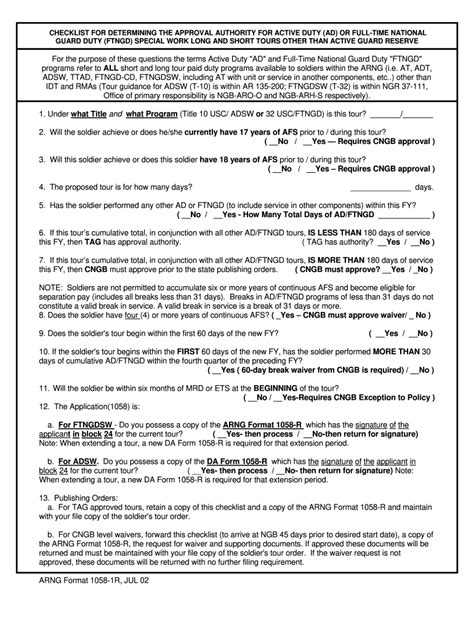 Ngb Form 1058 1r Fill Out And Sign Online Dochub
