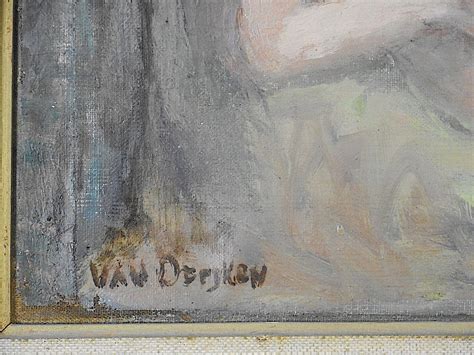 Original Signed Vintage Impressionist Oil On Canvas Nude Etsy