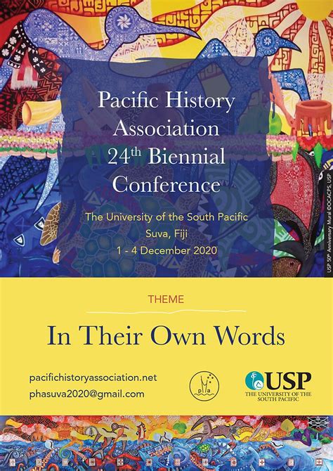 Pacific History Association Conferences And Events