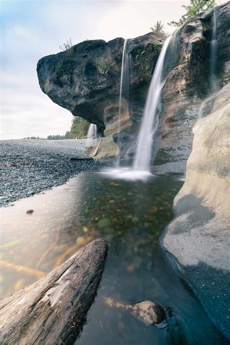 Sandcut Beach Swing Across And Crawl Under A Waterfall Besteverguide