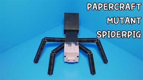 뮤턴트 거미돼지 만들기 How To Make A Mutant Spiderpig Youtube