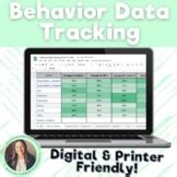 Data Tracking Iep Worksheets Teaching Resources TpT