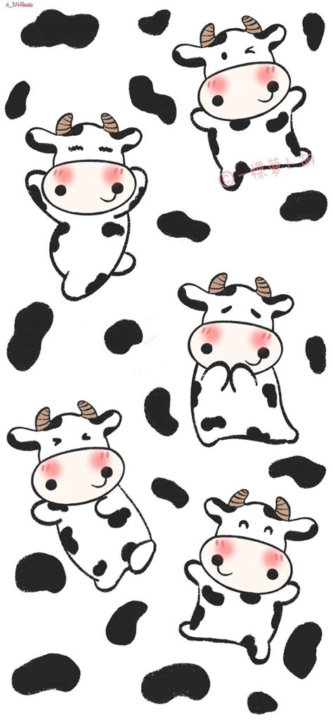 4k Cow Print Wallpaper Whatspaper