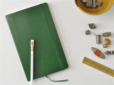 Moleskine Softcover Notebook Myrtle Green Jb Custom Journals
