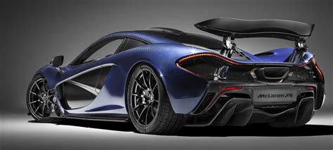 The McLaren P1 Farewell Is Dressed In Stunning Naked Blue Carbon