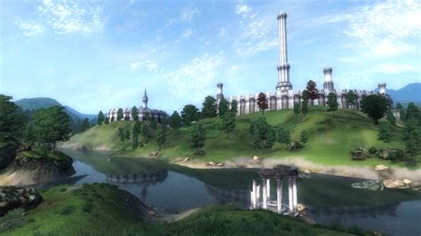 Video Games Landscapes Rivers Imperial City The Elder Scrolls