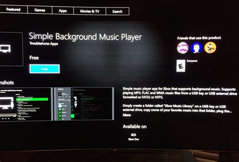 Xbox One Usb Background Music App Now Available To Download