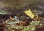 Joseph Mallord William Turner, Il naufragio, 1805, Londra, Tate Britain ...