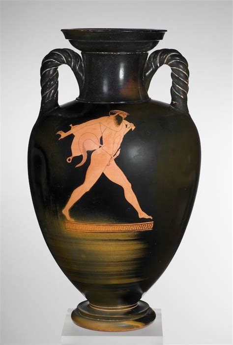 Greek Attic Attributed To The Berlin Painter Red Figure Neck Amphora