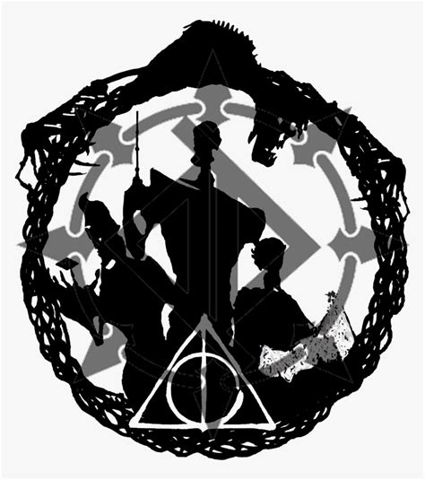 Harry Potter And The Deathly Hallows Symbol Fiction Deathly Hallows