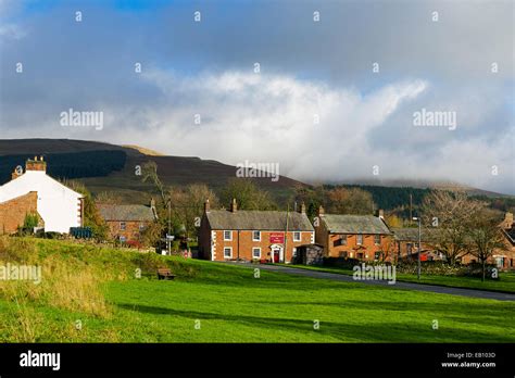 The Village Of Melmerby Eden Valley Cumbria England Uk Stock Photo