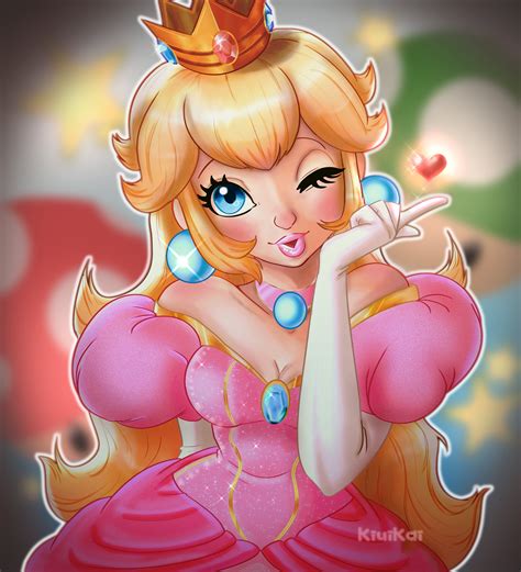 Princess Peach Super Mario Bros Image By Kiuikai