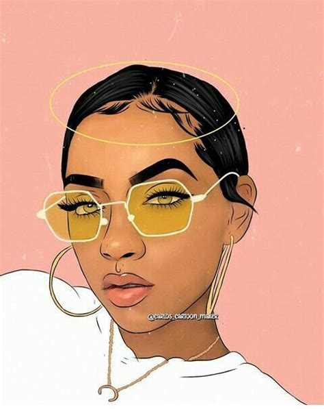 Choose from a curated selection of black wallpapers for your mobile and desktop screens. @ N'Queens 👑🥀 (With images) | Black girl art, Drawings of ...