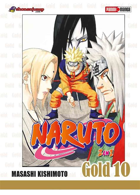 Naruto Gold Edition N10 Manga Editorial Panini Masashi Kishimoto