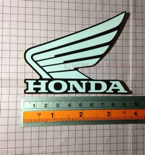 Honda Wing Logo Vinyl Decal Car Truck Window Sticker Motorcycle 90mm