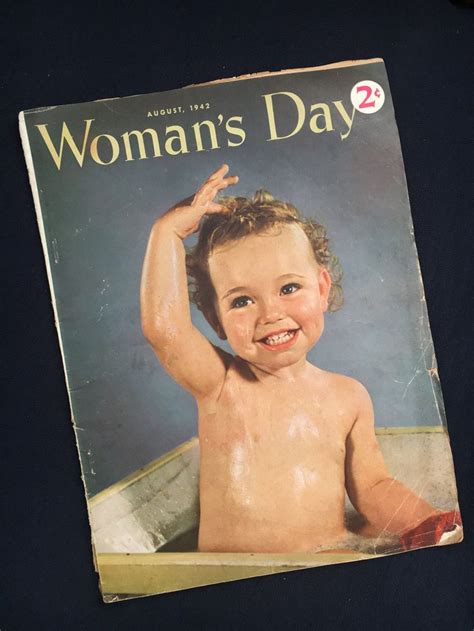 August 1942 Womans Day Magazine Retro 1940s Magazine Etsy Retro