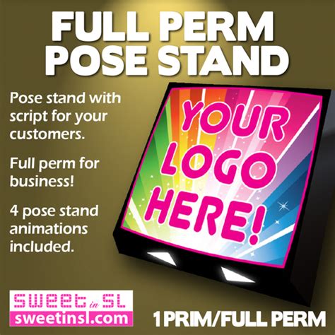 Second Life Marketplace Sweetinsl Full Perm Pose Stand